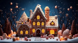 Christmas Gingerbread House