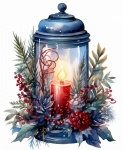 Christmas Jar Candle Art