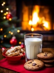 Christmas Milk And Cookies