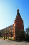 Corner Arsenalnaya Tower, Kremlin