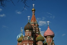Cupolas Of Saint Basil&039;s Church