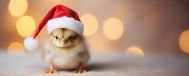 Cute Christmas Chick