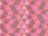Dusty Pink Colour Triangle Design