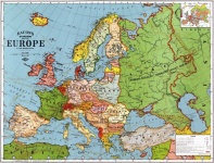 Europe Map 1923