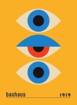 Eyes Mid-century Bauhaus Poster
