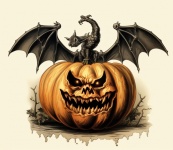 Fantasy Halloween Character Art