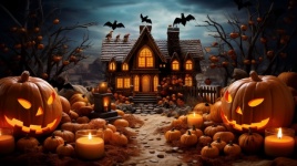 Halloween House Outside