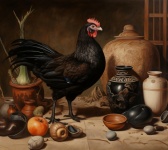 Autumn Black Chicken Kitchen