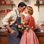 Retro Kitchen Romance