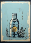 Vintage Alcohol Bottle