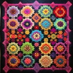 Colorful Granny Quilt