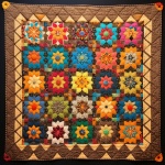 Colorful Granny Quilt