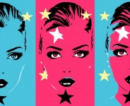 Andy Warhol Woman Poster