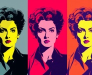 Andy Warhol Women Poster