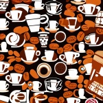 Coffee Tea Pattern Background
