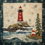Lighthouse Sailing Boat Quilt