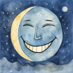 Happy Moon Face