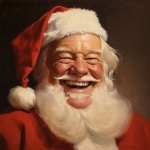 Santa Claus Smiling Portrait