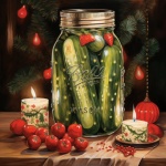 Homemade Christmas Pickles