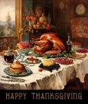 Thanksgiving Dinner Greeting Card