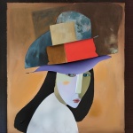 Woman Abstract Portrait Art