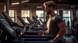 Man In A Gym