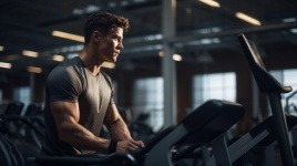 Man In A Gym
