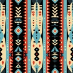 Native American Seamless Pattern