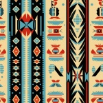 Native American Seamless Pattern