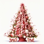 Peppermint Candy Christmas Tree