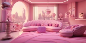 Pink Room Interior