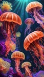 Jellyfish Fantasy Underwater