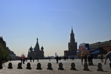Red Square With View Of Saint Basil