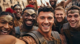 Roman Soldiers Portrait