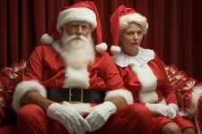 Santa And Mrs Claus