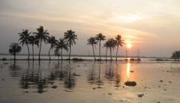 Scenic Kerala Sunset