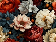 Seamless Flowers Pattern