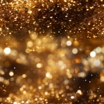 Sparkling Gold Seamless Background