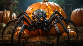 Spooky Halloween Spider