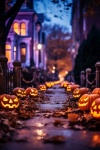 Spooky Halloween Street