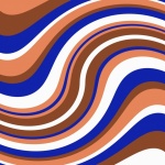 Stripes Retro Pattern Background
