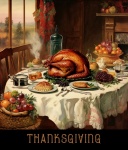 Thanksgiving Dinner Art