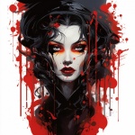 Vampiress Portrait