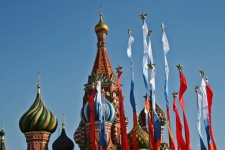Victory Day Flags With Cupolas