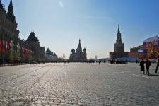 View Across Red Square, St Basil&039;s
