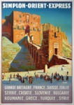 Vintage Orient Express Poster