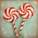 Vintage Peppermint Candy