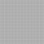 White Black Double Square Pattern