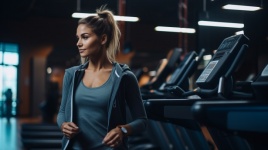 Woman In A Gym