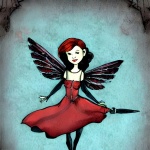 Young Fairy In Red 301